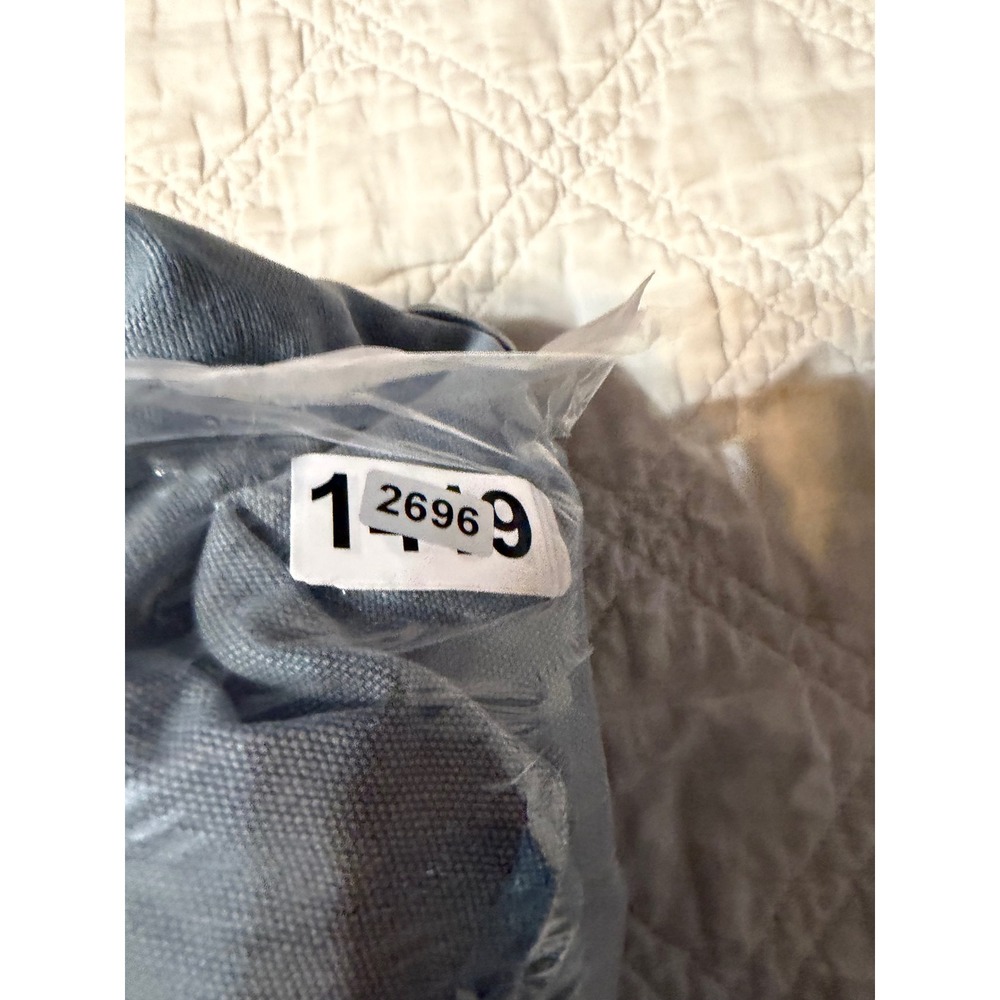 Carhartt WJ141 Sierra Jacket Women Small Blue Sherpa Lined Hooded Duck Coat - Picture 13 of 13